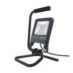 Ledvance LED Floodlight Bouwlamp S-Stand 50W 4500lm 120D - 840 Koel Wit | IP65 - Symmetrisch