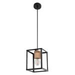 Ledvance Decor Nairobi Staal Hanglamp Zwart | Geschikt voor E27