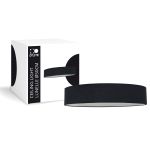 D'Lite Plafondlamp Lunelle 50cm Textiel Zwart | Geschikt voor 3x E27 