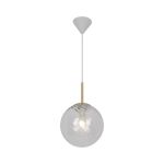 Nordlux Chisell 25 Pendelarmatuur Metaal en Glas Messing | Geschikt voor E27
