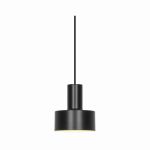 Nordlux Matis Pendelarmatuur Metaal Zwart | 125mm - Geschikt voor E27