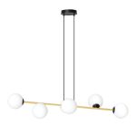 Emibig Hanglamp Gravity Staal Zwart | Geschikt voor 6x E14 - Max 10W