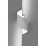 Emibig Wandlamp Spiner Staal Wit | Geschikt voor 1x G9 - Max 8W