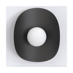 Emibig Wandlamp Fiero Staal Zwart | Geschikt voor 1x G9 - Max 8W