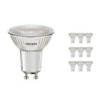 Voordeelpak 10x Noxion LED Spot GU10 PAR16 4W 345lm 36D - 840 Koel Wit | Dimbaar - Vervangt 50W