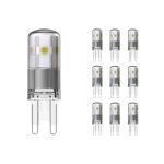 Voordeelpak 10x Noxion Bolt LED Capsule G9 1.9W 200lm - 827 Zeer Warm Wit | Vervangt 20W
