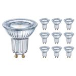 Voordeelpak 10x Ledvance Performance LED Spot Reflector GU10 PAR16 4.3W 350lm 120D - 827 Zeer Warm Wit | Vervangt 32W