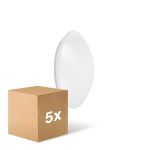 Voordeelpak 5x Ledvance LED Bulkhead Surface Circulair 250 Wit 13W 960lm - 840 Koel Wit | 250mm - IP44 