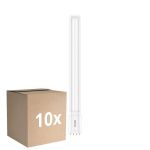 Voordeelpak 10x Philips CorePro PL-L LED Lamp EM/Mains 16.5W - 830 Warm Wit | 4-Pin - Vervangt 36W