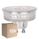 Voordeelpak 10x Eglo LED Spot GU10 PAR16 4W 400lm 38D - 827 Zeer Warm Wit | Dimbaar - Vervangt 57W