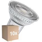 Voordeelpak 10x Ledvance LED Spot GU10 PAR16 3.7W 350lm 36D - 930 Warm Wit | Beste Kleurweergave - Dimbaar - Vervangt 35W