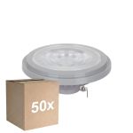 Voordeelpak 50x Noxion LED Spot G53 AR111 7.4W 450lm 24D - 930 Warm Wit | Beste Kleurweergave - Dimbaar - Vervangt 50W