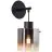 Brilliant Simonis Wandlamp Glas Metaal Smoke Zwart | Geschikt voor 1x E27