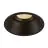 SLV Horn-O Spot Aluminium Zwart Rond | Zaagmaat 95mm - Geschikt voor 1x GU10 