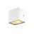 SLV Sitra S Wandlamp Aluminium Wit 6.2W 620lm - 830-840 CCT | Buitenverlichting - IP65