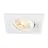 SLV New Tria 75 Spot Aluminium Wit Vierkant | Zaagmaat 75mm - Geschikt voor 1x GU10 