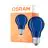 Osram LED Star Classic Decor E27 Peer Filament Mat 2.5W 10lm - Blue | Vervangt 4W