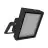 Ledvance LED Floodlight High Mast Aluminium Zwart 470W 66000lm 90D - 730 Warm Wit | IP66 - Symmetrisch - Excl. Driver