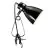 Nordlux Tafellamp Cyclone Clamp Metaal Zwart | Geschikt voor 1x E14