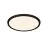 Nordlux Oja 29 Plafondlamp Zwart 15W 1700lm - 830-840 CCT | 294mm