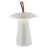 Nordlux Tafellamp Ara Accu Aluminium Wit 2W 240lm - 830 Warm Wit | Dimbaar Touch