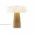 DFTP by Nordlux Tafellamp Glossy Marmer en Glas Beige | 220mm - Geschikt voor 1x E14