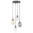 Emibig Hanglamp Astral Staal Zwart | Geschikt voor 4x E14 - Max 10W