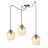 Emibig Hanglamp Level Staal Zwart | Geschikt voor 3x E27 - Max 15W