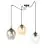 Emibig Hanglamp Level Staal Zwart | Geschikt voor 3x E27 - Max 15W