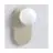 Emibig Wand en Plafondlamp Viva Staal Bruin | Geschikt voor 1x G9 - Max 8W