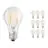 Voordeelpak 10x Ledvance Classic LED E27 Peer Filament Helder 7.5W 1055lm - 827 Zeer Warm Wit | Dimbaar - Vervangt 75W