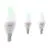 Voordeelpak 3x Calex Smart Tuya Wifi E14 Kaars 5W 470lm - 822-840 Afstembaar Wit | RGBW - Dimbaar - Vervangt 40W