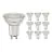 Voordeelpak 10x Noxion PerfectColor LED Spot GU10 PAR16 3W 230lm 36D - 927 Zeer Warm Wit | Beste Kleurweergave - Dimbaar - Vervangt 35W