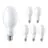 Voordeelpak 6x Philips TrueForce Core LED E27 HPL/SON Mat 18W 3000lm 300D - 840 Koel Wit | Vervangt 80W
