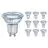 Voordeelpak 10x Ledvance Performance LED Spot Reflector GU10 PAR16 4.3W 350lm 120D - 827 Zeer Warm Wit | Vervangt 32W