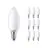 Voordeelpak 10x Philips Corepro LED Kaars E14 Mat 2.2W 250lm 827 Zeer Warm Wit - Vervangt 25W