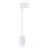 Noxion Railverlichting Hanglamp 3-Fase Aluminium Wit | Geschikt voor 1x GU10