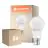 Voordeelpak 6x Ledvance Performance LED Lamp B22d Peer Mat 8.5W 806lm - 827 Zeer Warm Wit | Vervangt 60W