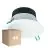 Voordeelpak 4x Philips LED Downlight Coreline DN142B Aluminium Wit 9.8W 1200lm 60D - 840 Koel Wit | Zaagmaat 155mm - IP20 - Wit Reflector