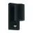 Eglo Wandlamp Riga 5 Staal Zwart 2W 250lm - 830 Warm Wit | IP44 - Bewegingssensor