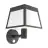 Eglo Wandlamp Altilia Solar Zwart 7W 800lm - 830 Warm Wit | IP65 - Bewegingssensor
