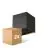 Voordeelpak 2x D'Lite Wandlamp Elingen Aluminium Zwart Up & Down 2.9W 170lm - 830 Warm Wit | IP65 - Werkt Op Batterijen - Lichtsensor