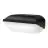  Philips LED Beveiliging Coreline BWC110 Zwart 9W 900lm - 830 Warm Wit | 242x110mm - IP54 