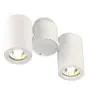 SLV Enola B Wand en Plafondlamp Aluminium Wit | Geschikt voor 2x GU10 
