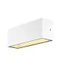 SLV Sitra L Up/Down  Wandlamp Aluminium Wit 24W 3060lm - 830-840 CCT | Buitenverlichting - IP65