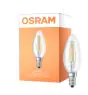 Osram Classic LED E14 Kaars Filament Helder 4W 470lm - Relax and Active - 827 Zeer Warm Wit | Vervangt 40W