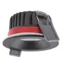 Ledvance LED Spot Fire Rated Aluminium Zwart 8W 680lm 36D - 930 Warm Wit | Zaagmaat 68mm - IP65 - Beste Kleurweergave - Dimbaar