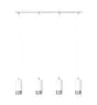 Emibig Hanglamp Fumiko Staal Wit | Geschikt voor 4x GU10 - Max 10W