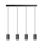 Emibig Hanglamp Fumiko Staal Zwart | Geschikt voor 4x GU10 - Max 10W