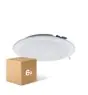Voordeelpak 6x Voordeelpak 6x LED Downlight Pan 18W 1440lm 830 Warm Wit | 177mm - Zaagmaat 150mm